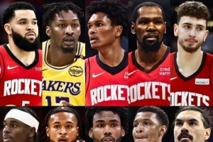 九游体育官网-火箭队记：杜兰特&amp;芬尼的三分投射可拉开空间 解决半场进攻问题